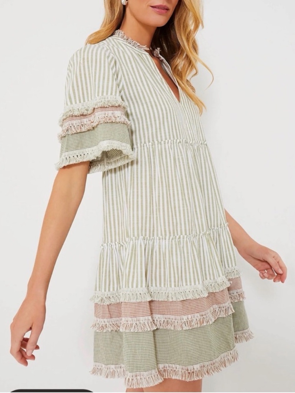 TUCKERNUCK Cotswold Stripe Crawford Dress NWT - Picture 6 of 7